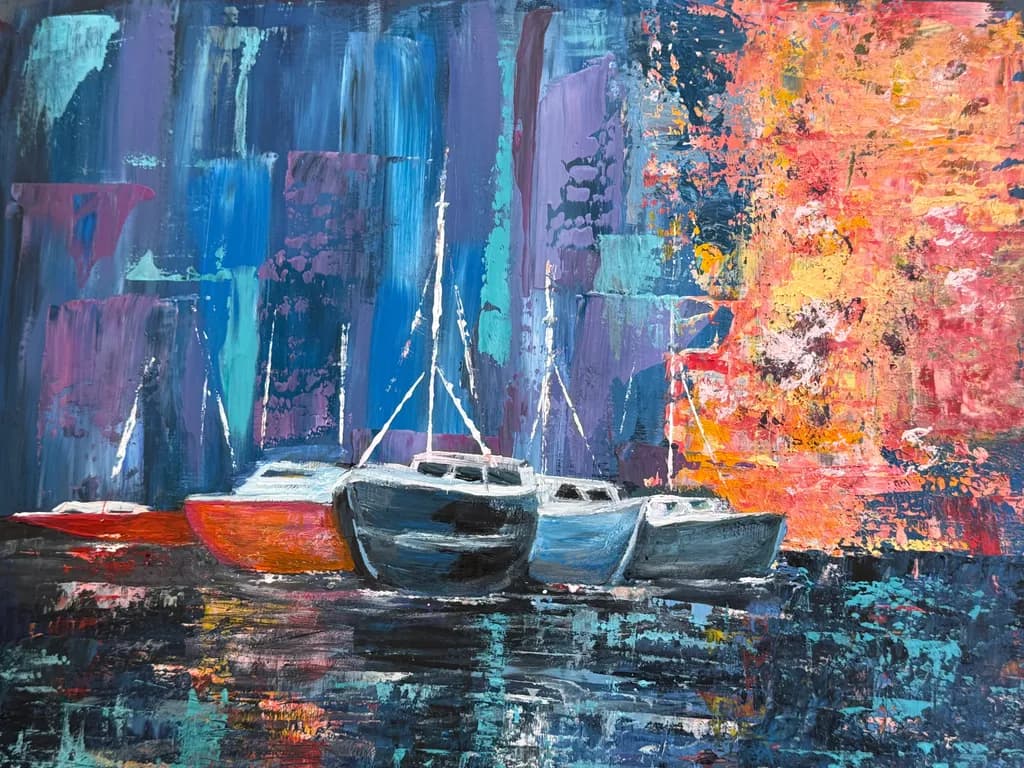 Harbor Reflections