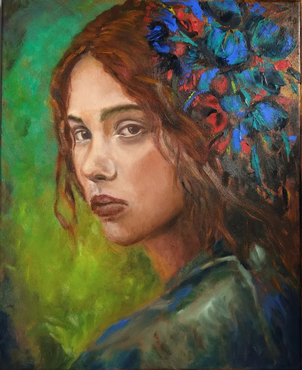 Floral Gaze