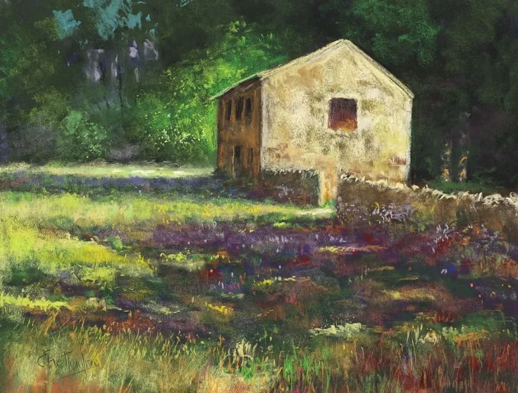 Sunlit Barn