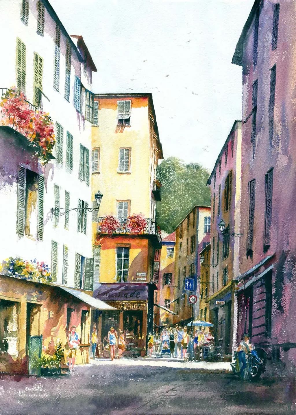 Sunlit Stroll