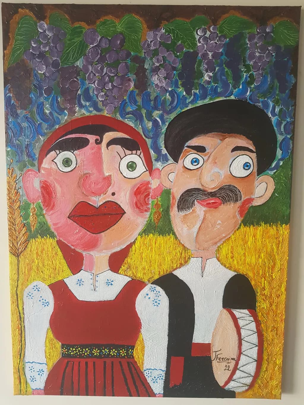 Grapevine Couple