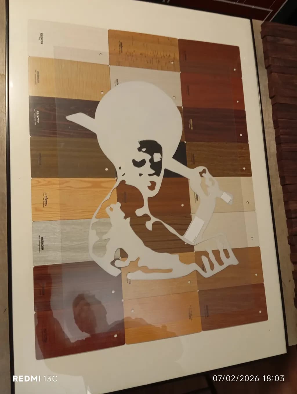 Wooden Silhouette Symphony