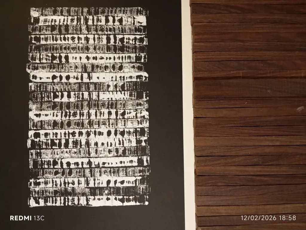 Textured Monochrome Grid