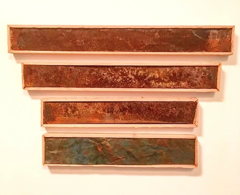 Rust Bars Composition