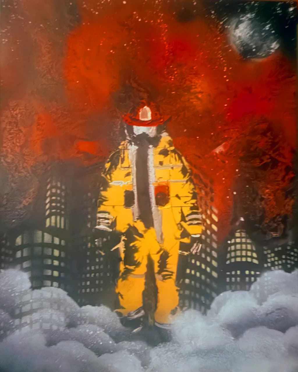 FireFighter in Flames
