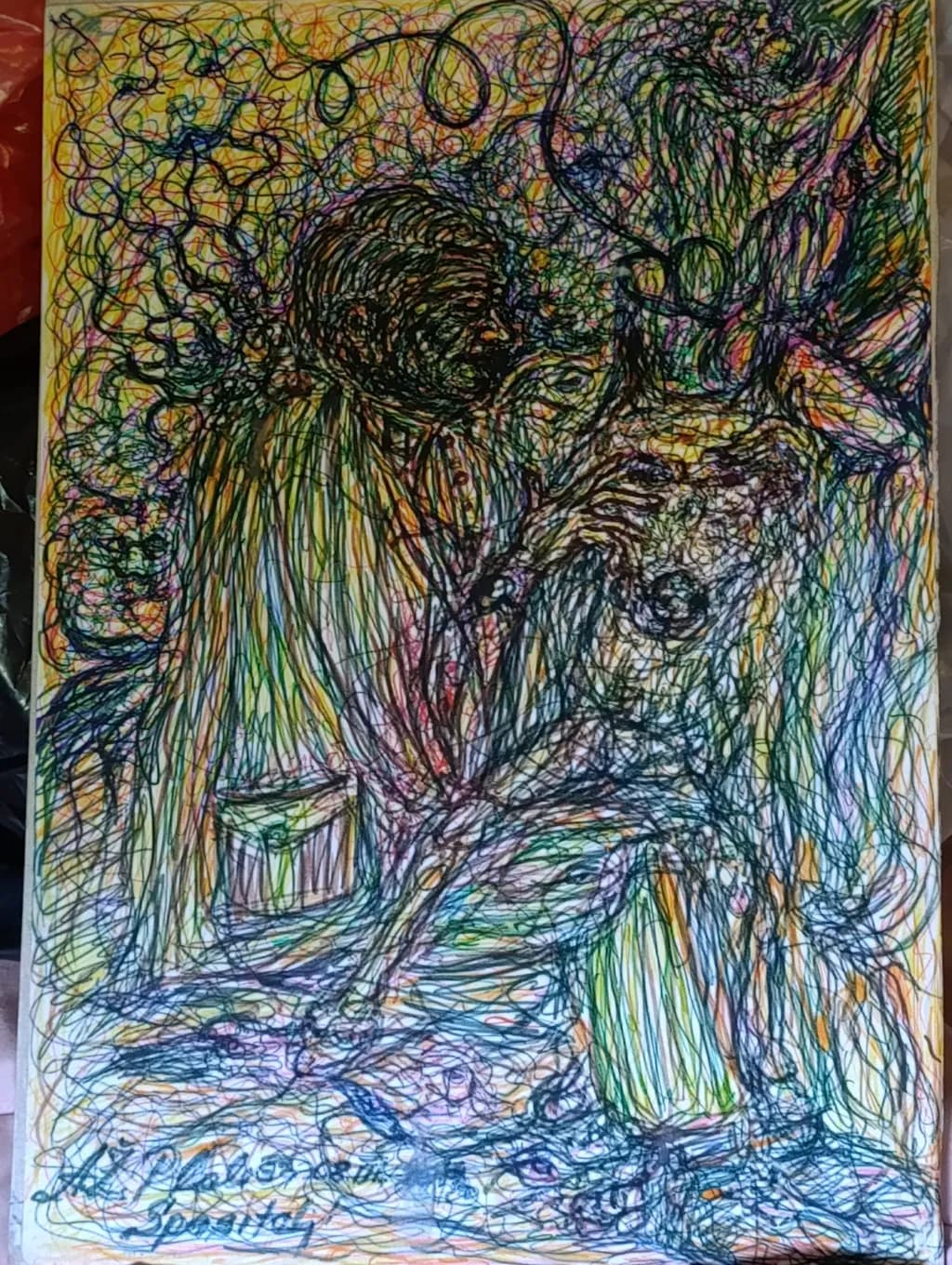 Scribbled Connection