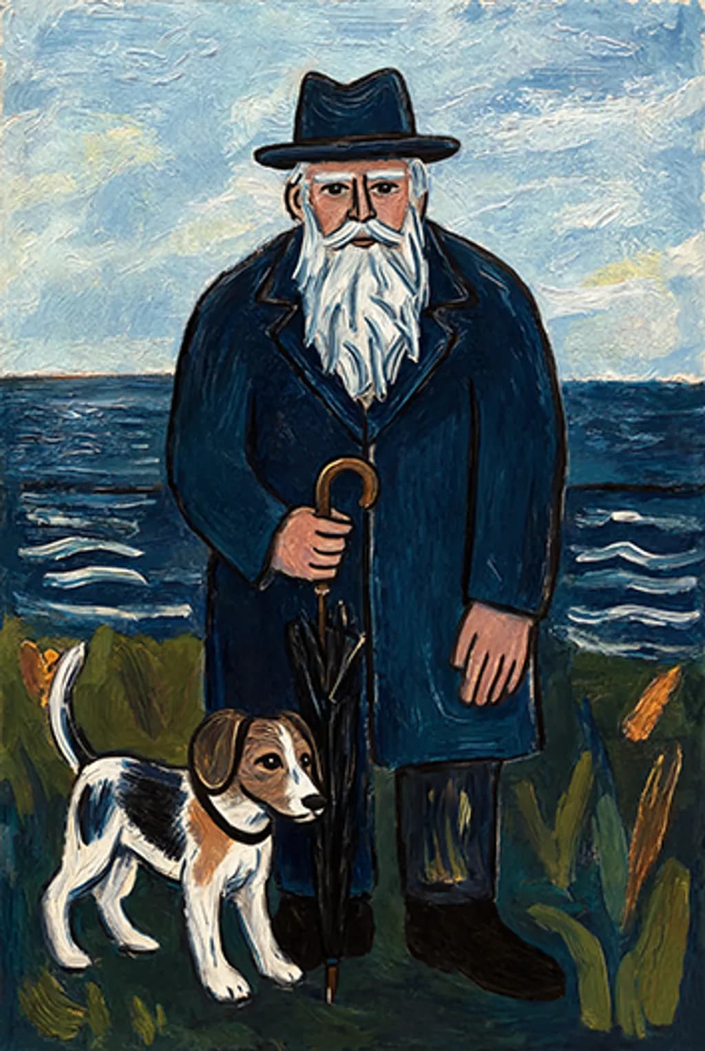 Enhanced Fisherman with Umbrella