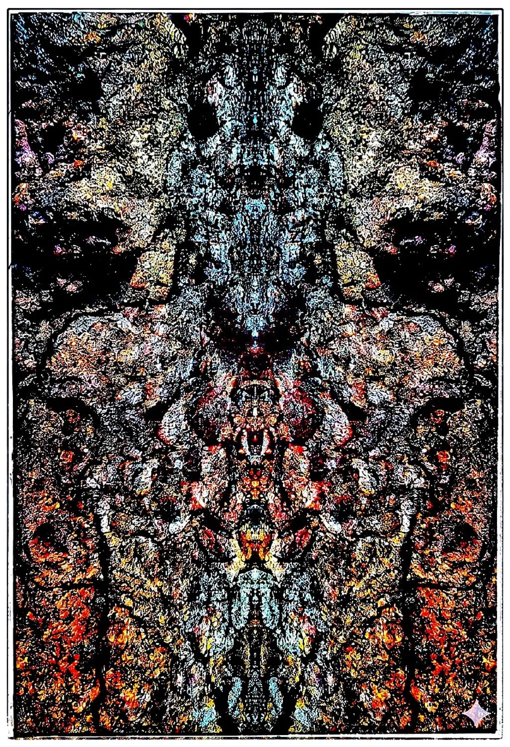 Textured Stone Mosaic
