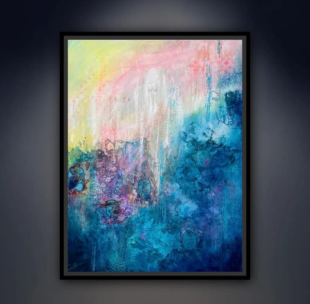 Blue Pastel Texture