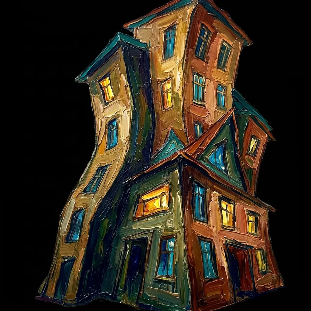 Abstract House Twist
