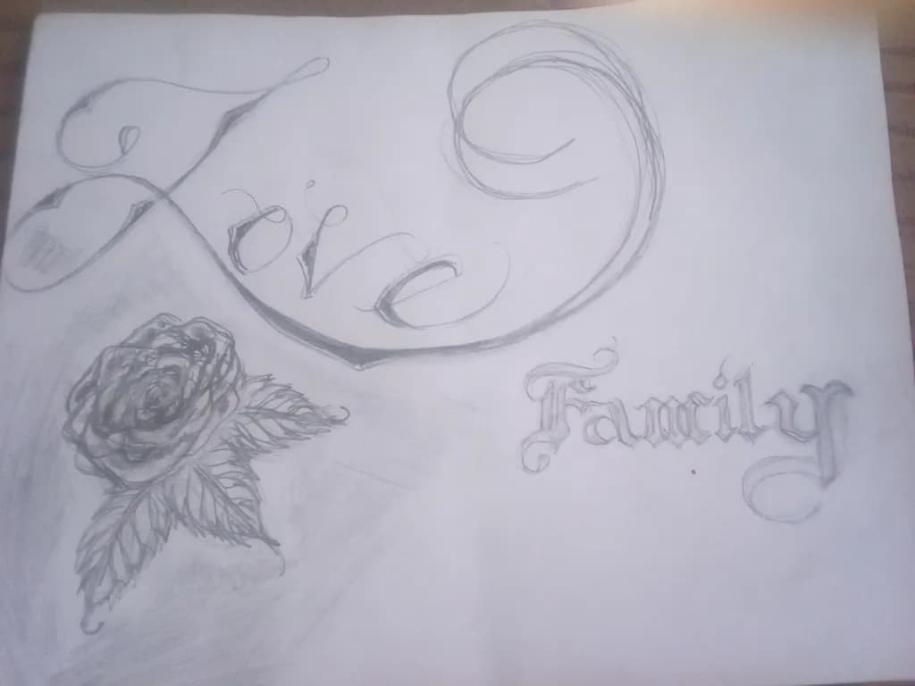 Love and Family Sketch