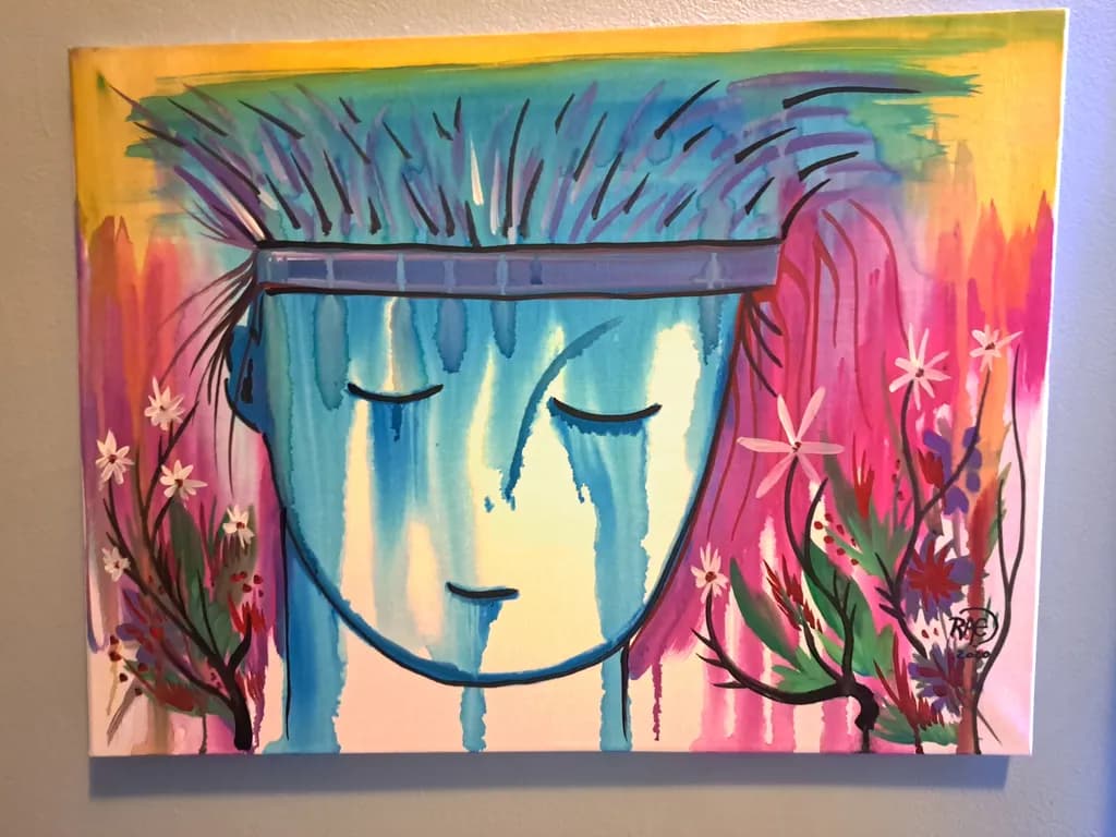 Blue Contemplation