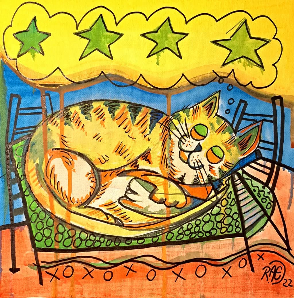 Dreaming Cat