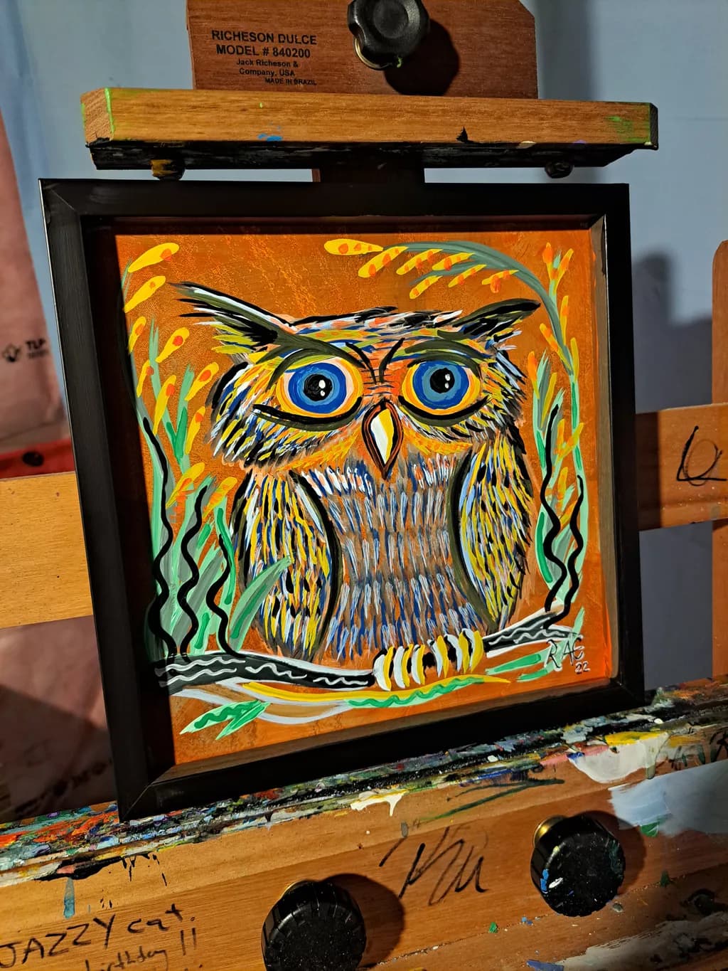 Bright-Eyed Owl