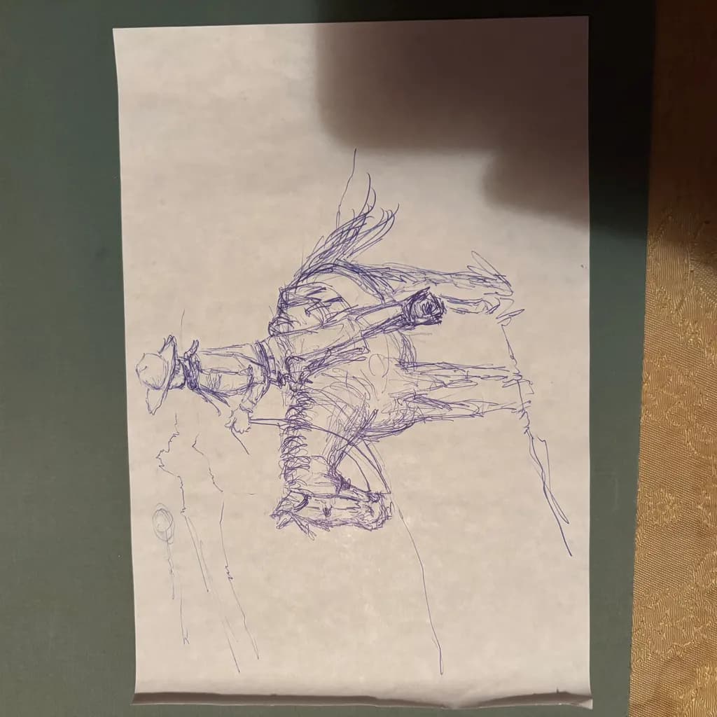 Rough Rider Sketch