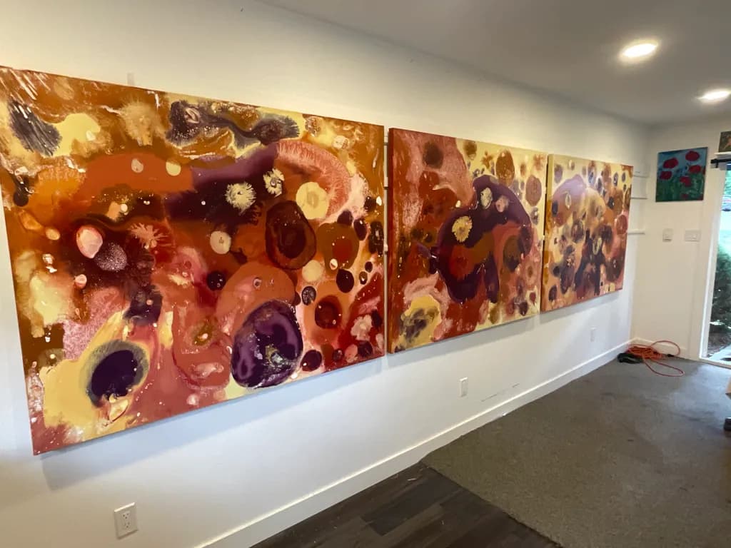 Abstract Wall Panels