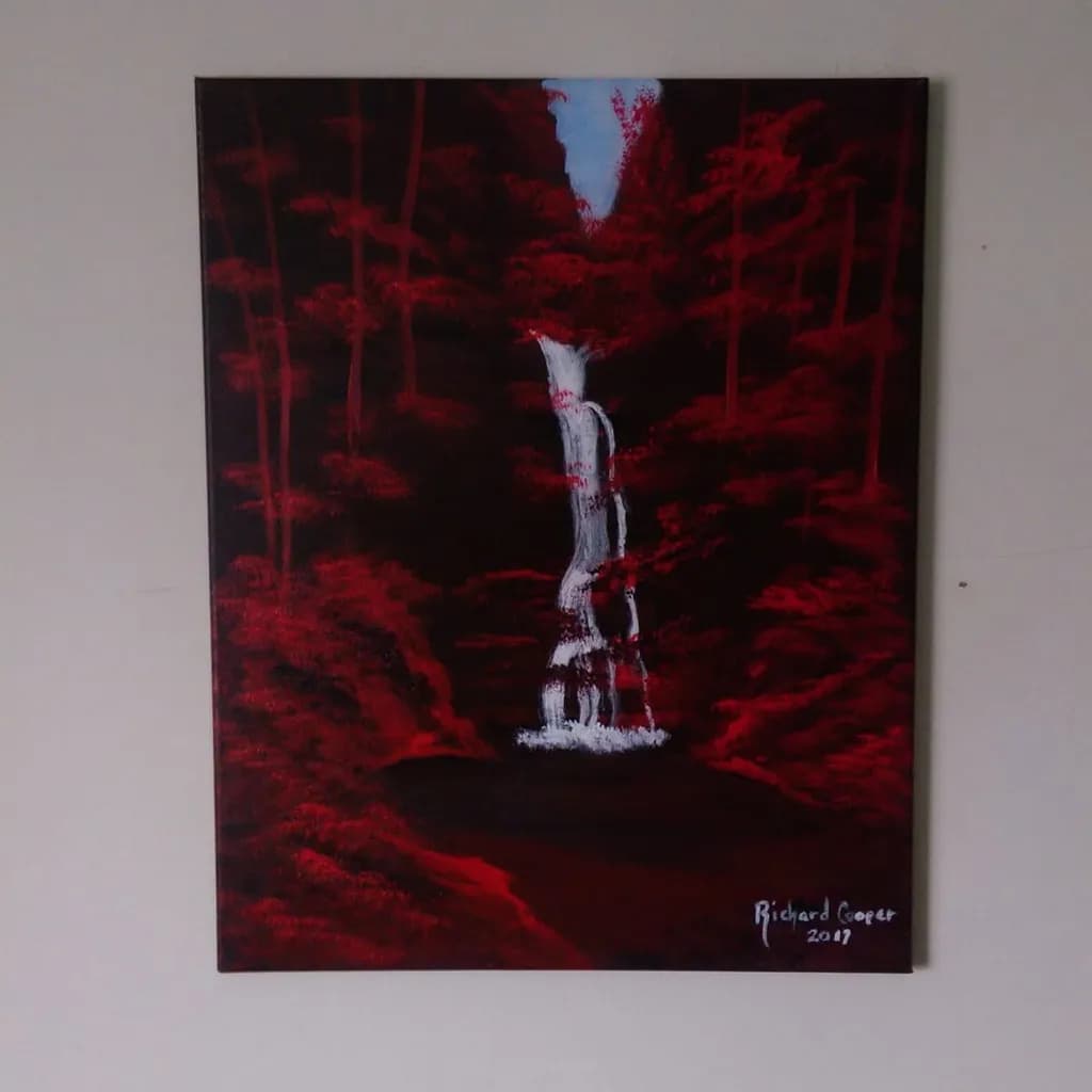 Crimson Cascade