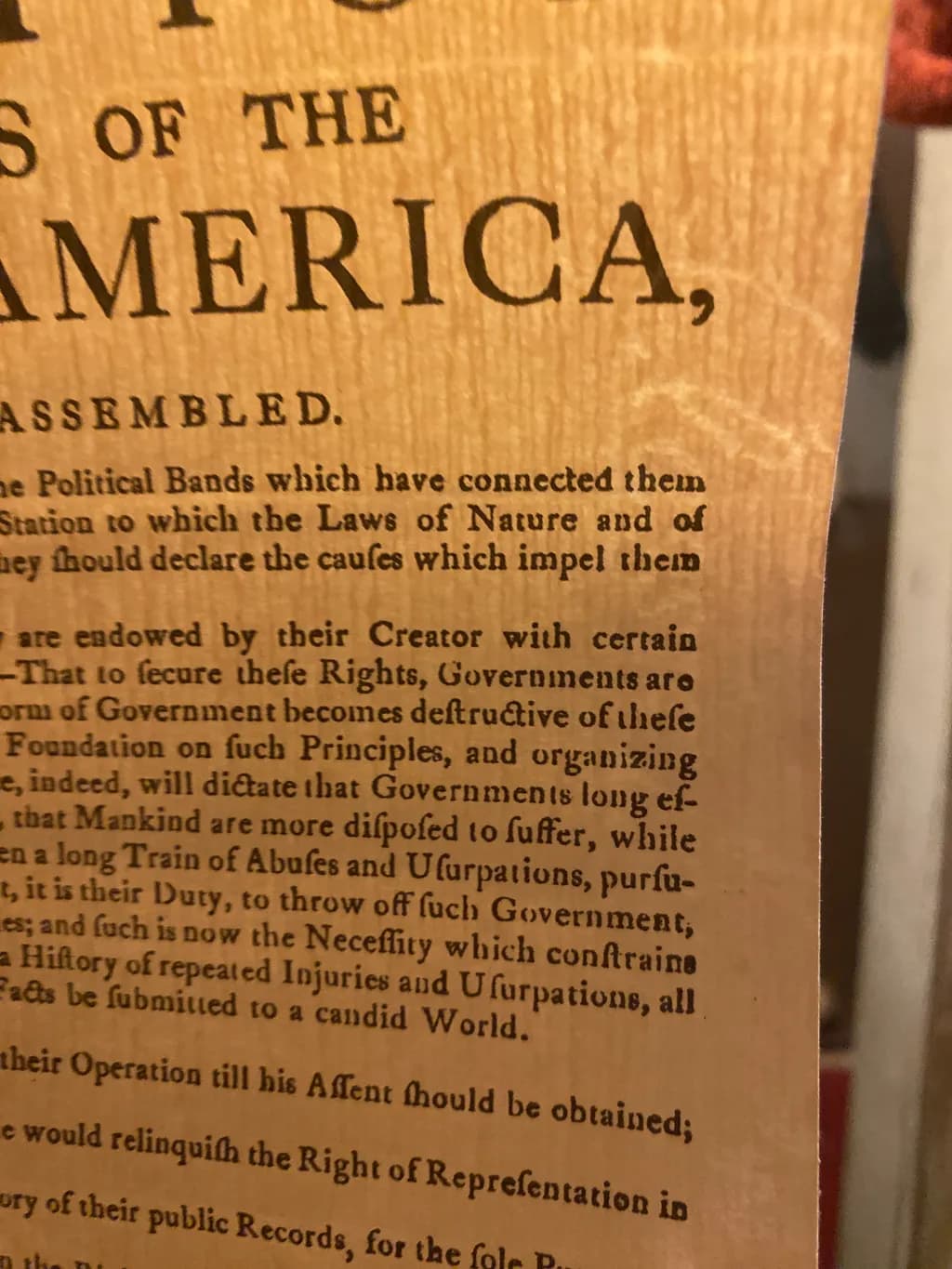 Declaration Excerpt