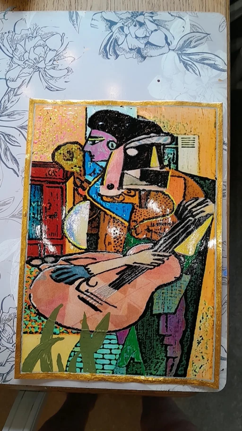 Cubist Guitarist
