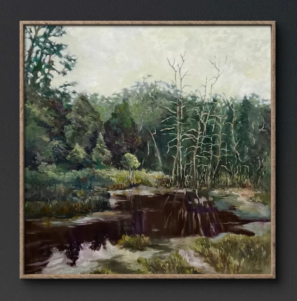 Forest River Reflection