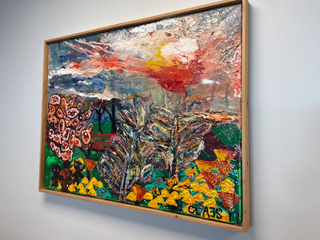 Abstract Floral Garden