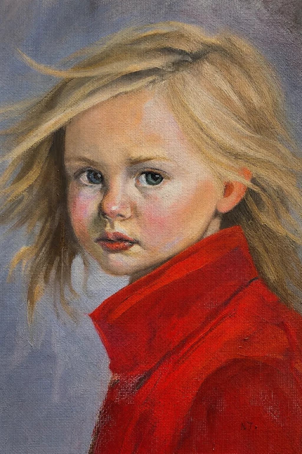 Windblown Gaze