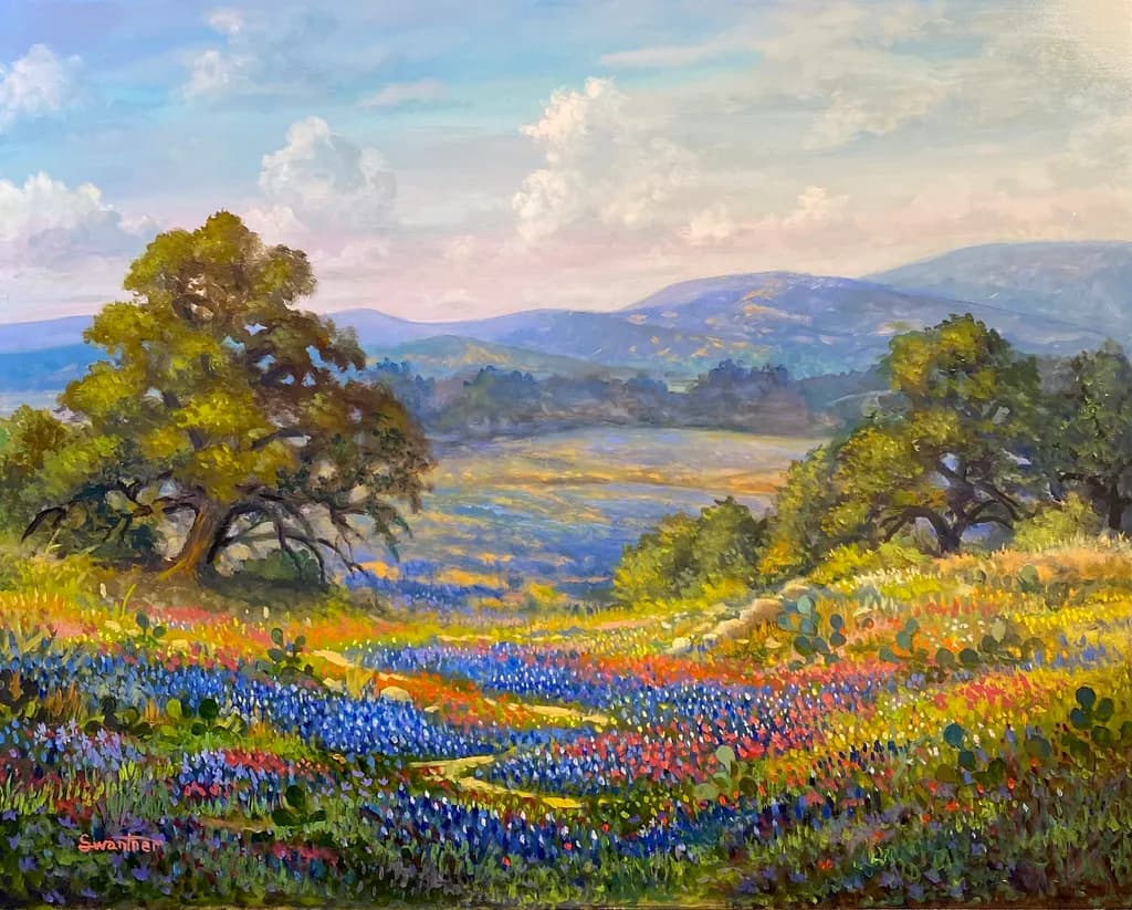 Bluebonnet Field Hills