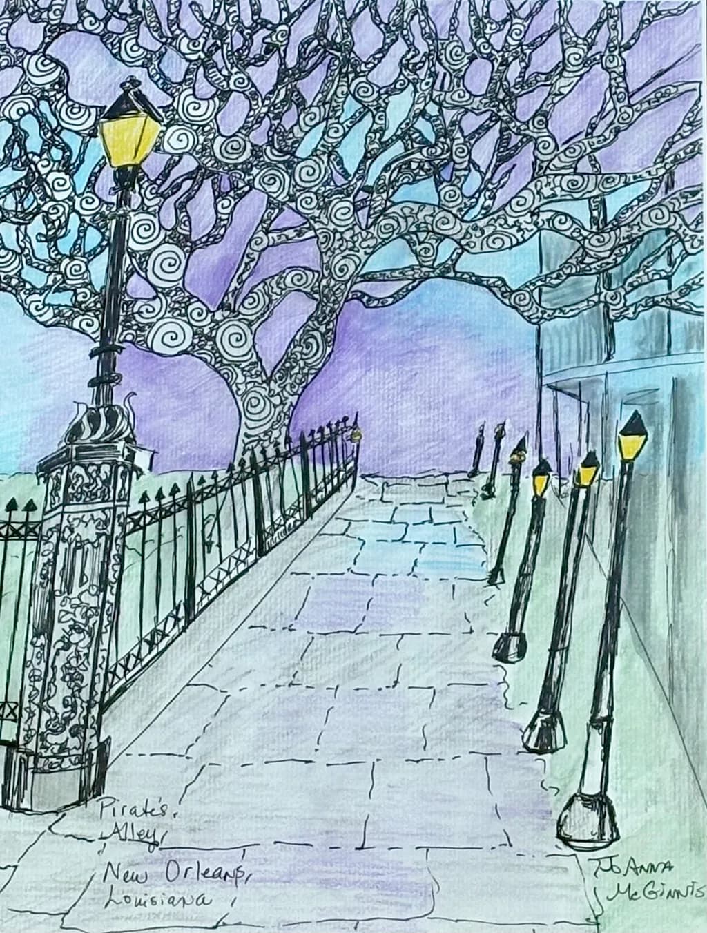 Pirate's Alley Twilight