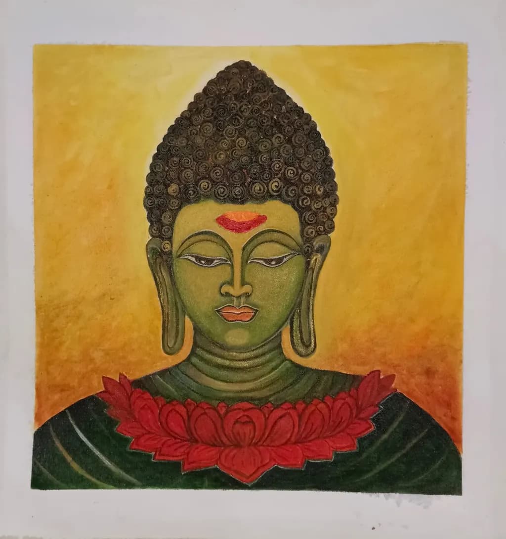 Lotus Buddha Portrait