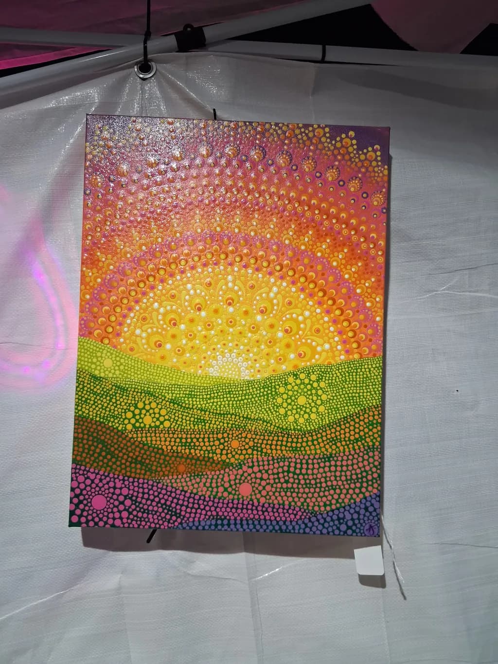 Radiant Mosaic Hills