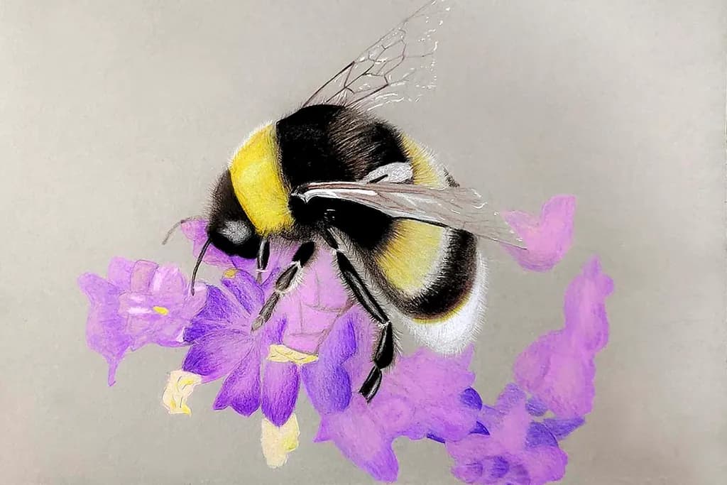 Bumblebee on Lavender