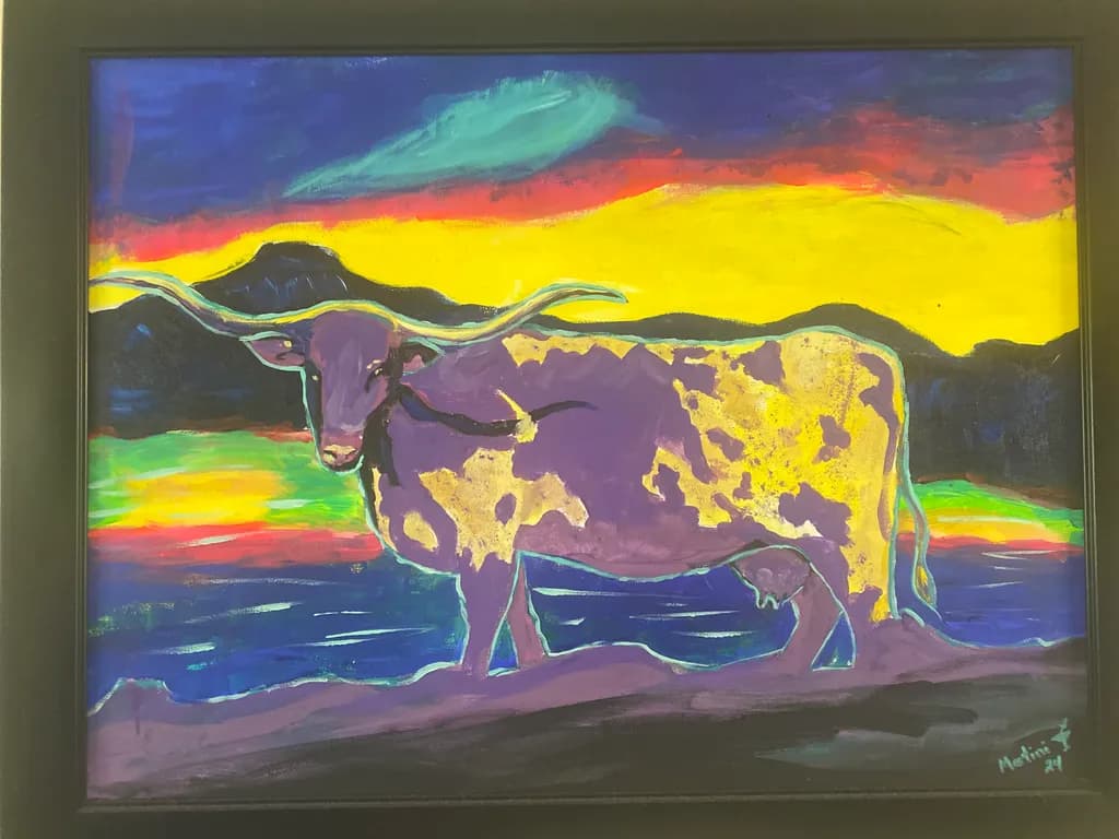 Sunset Longhorn