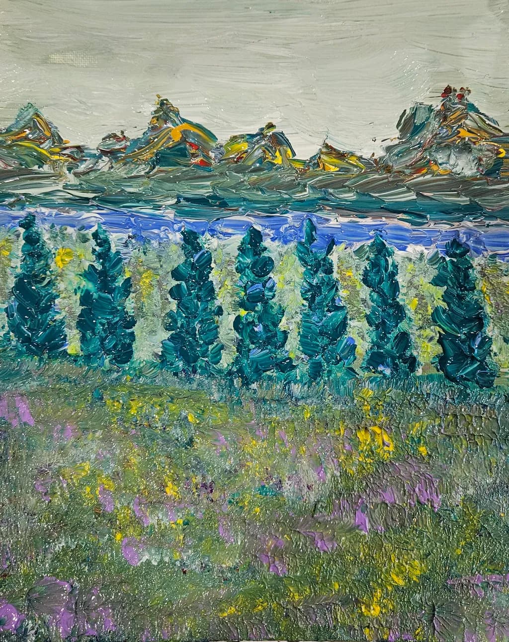 Mountain Meadow Waterscape
