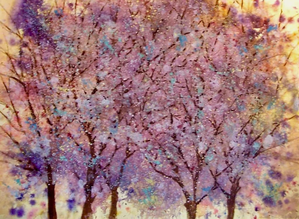 Purple Blossom Grove