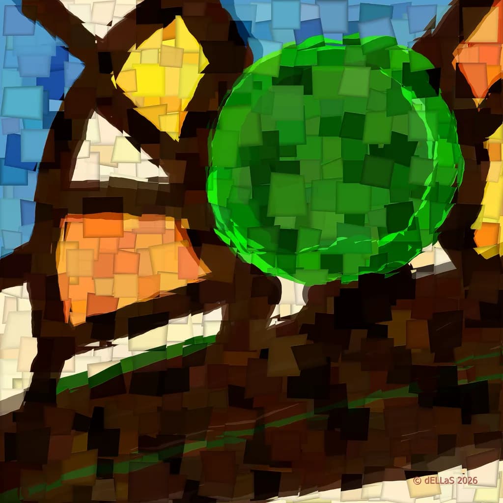 Olivenbaum Mosaic
