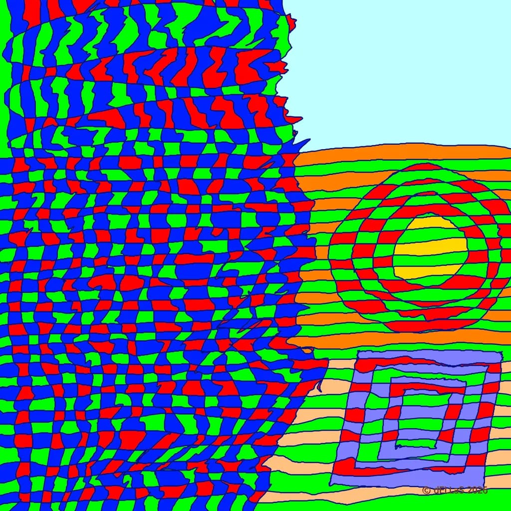 Fantasie mit Geometrie