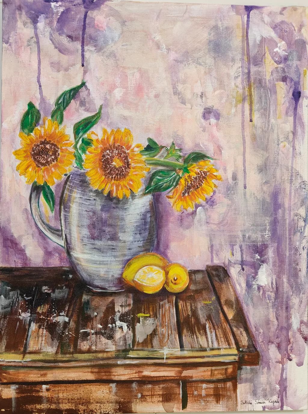 Sunflowers and Citrus