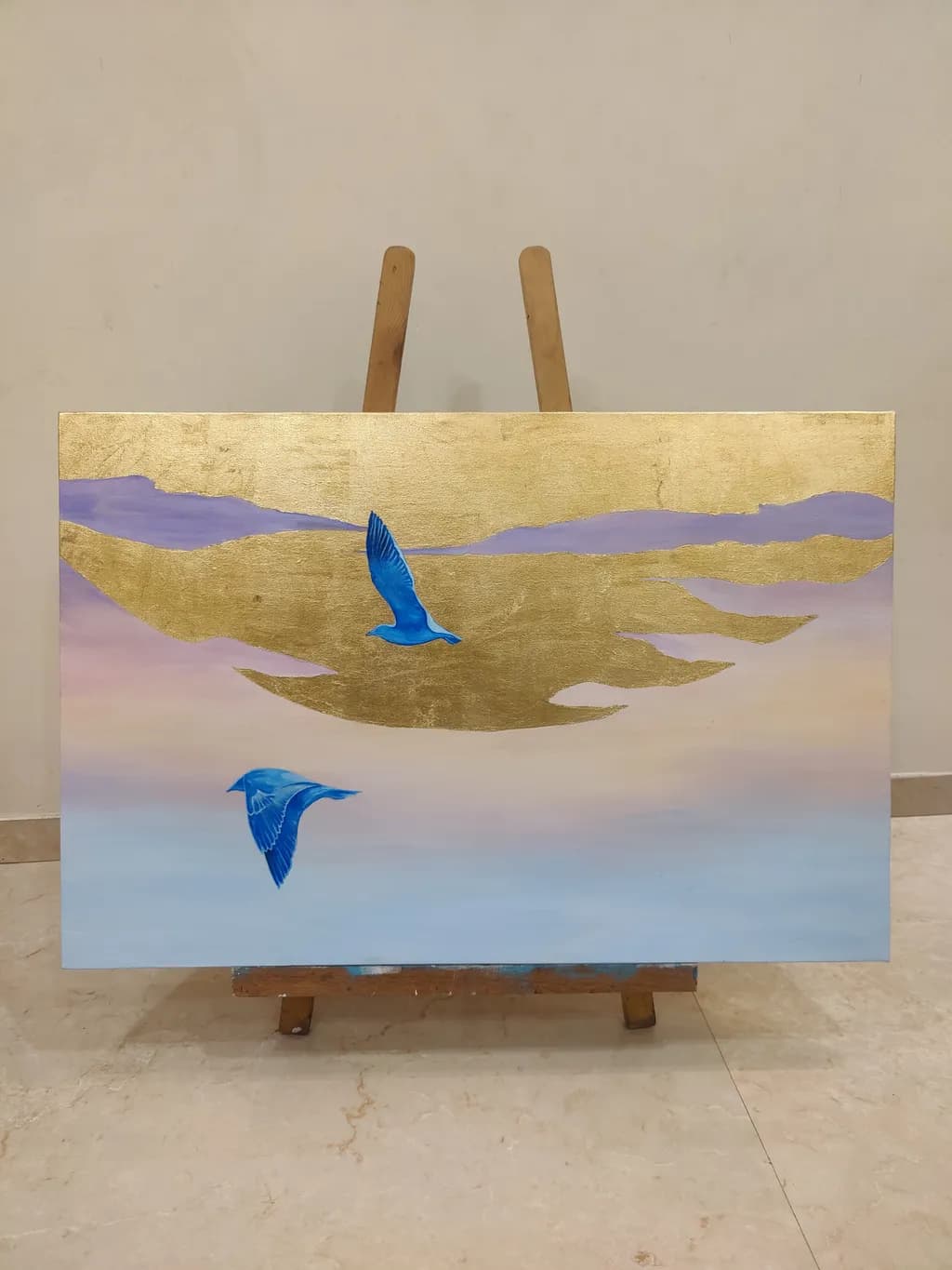 Golden Sky Birds