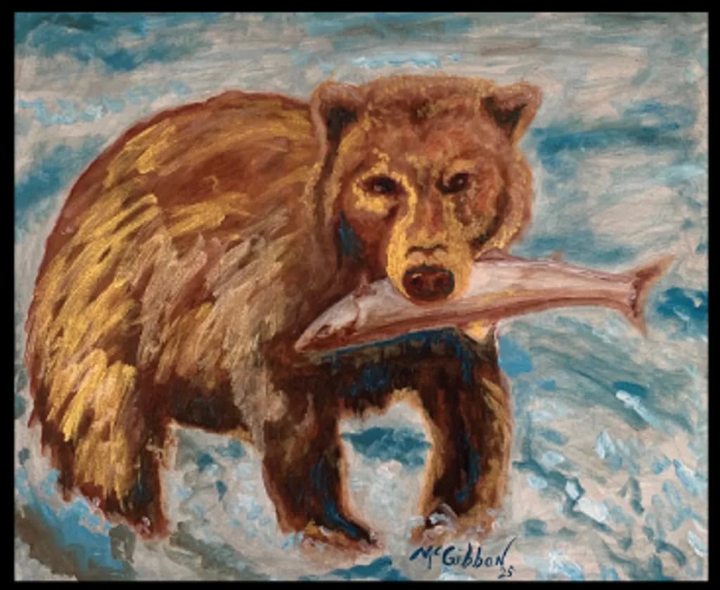 Bear Fishing Feast