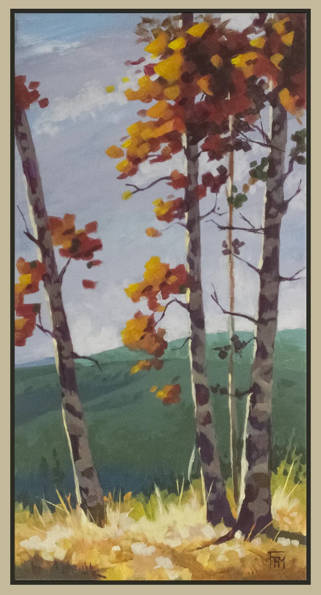 Autumn Birches
