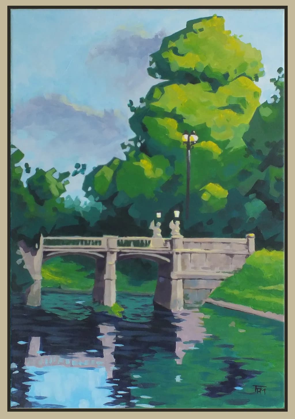 Stone Bridge Reflections
