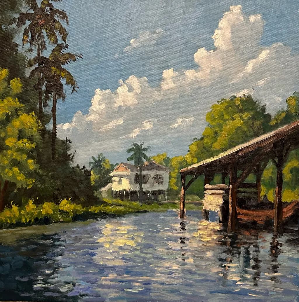 Bayou Reflection