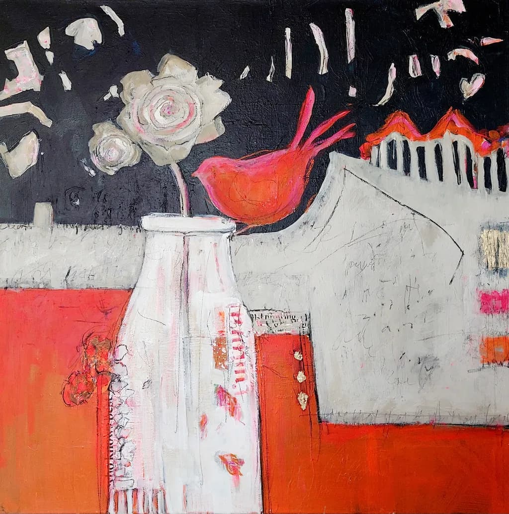 Red Bird Stilllife