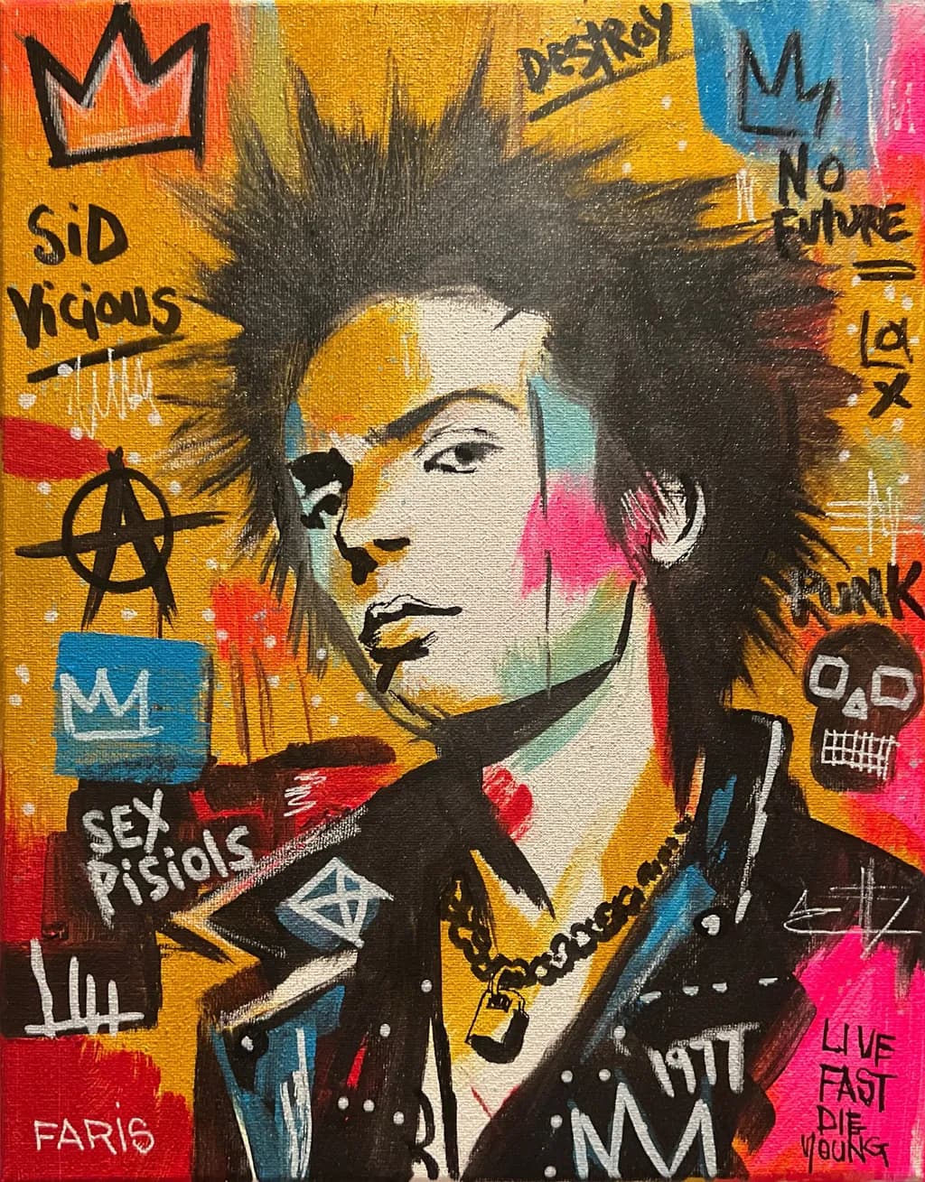 Sid Vicious Portrait