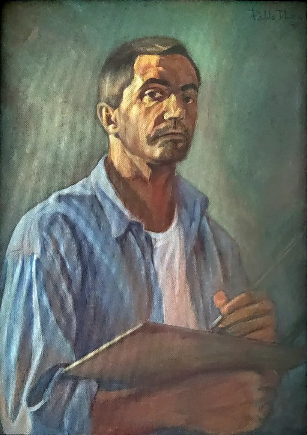 Autorretrato con Paleta