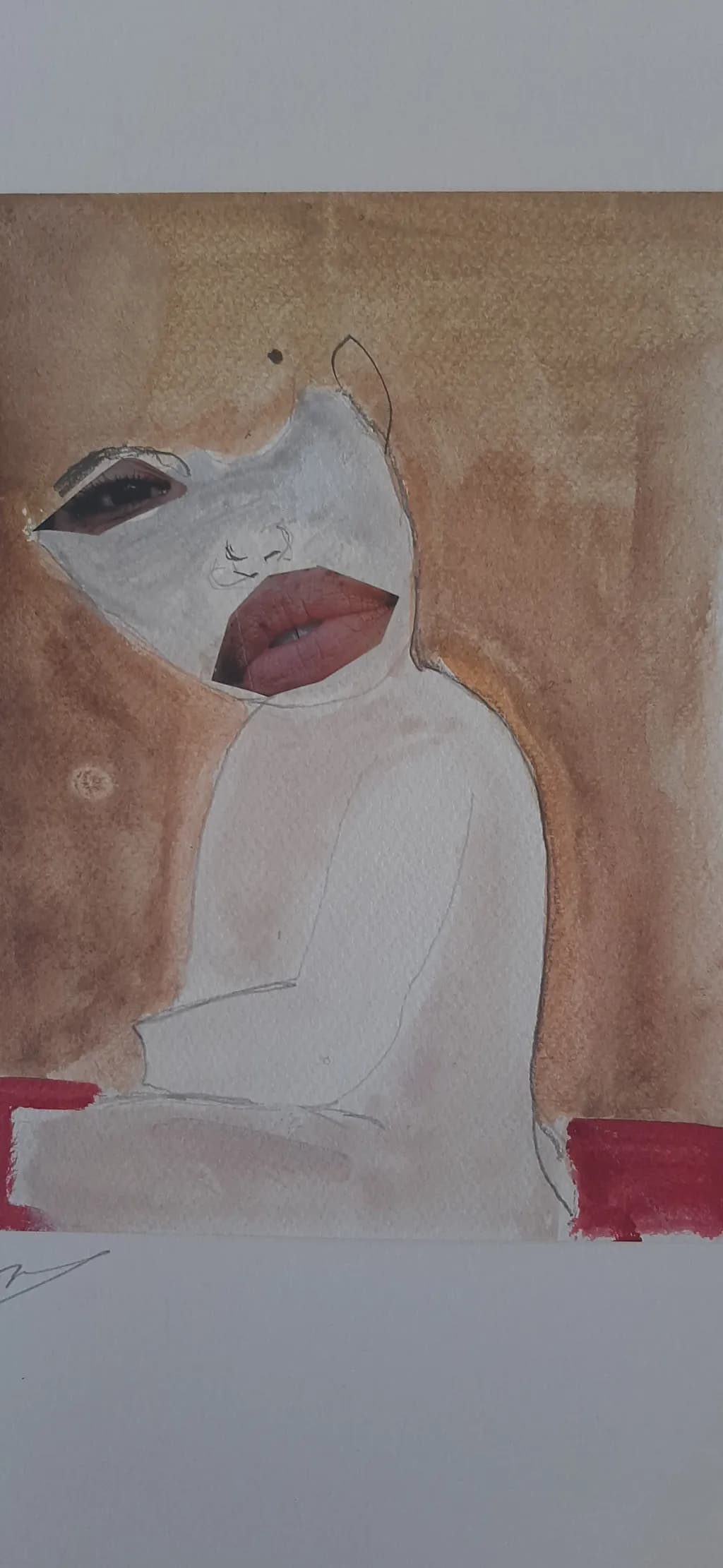 Abstract Portrait Study