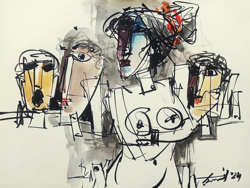 She and Those Faces