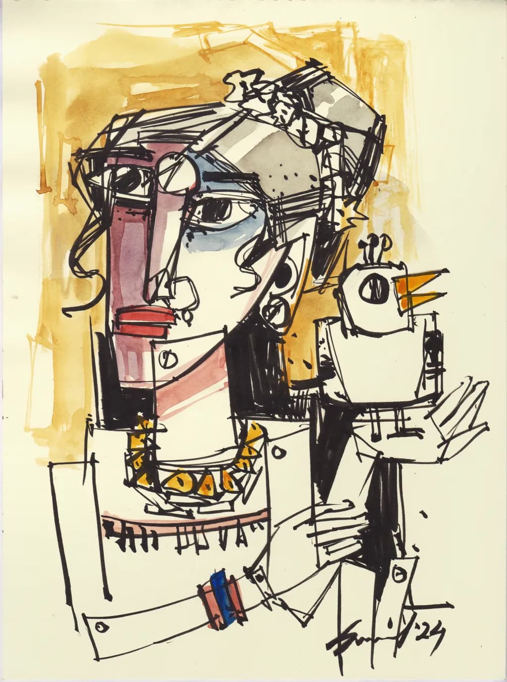 She with Bird