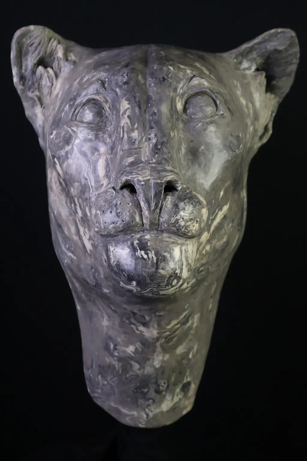 Marbled Panther Bust