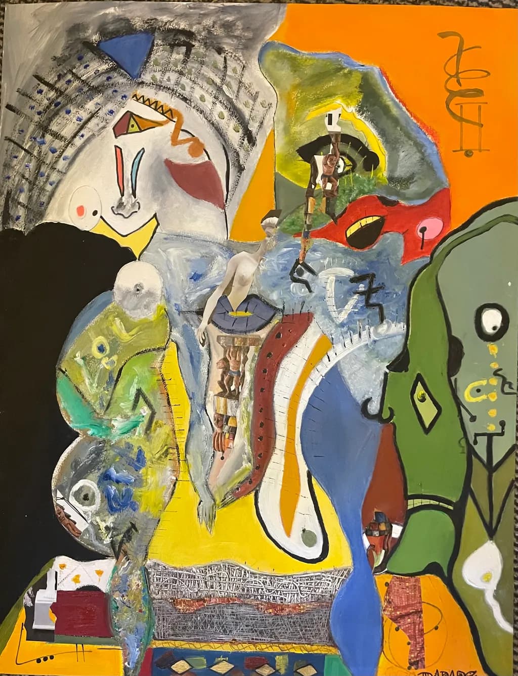 Abstract Figures Collage